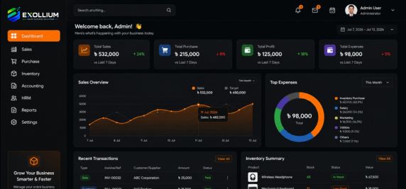 Exollium Business Automation System (ERP)