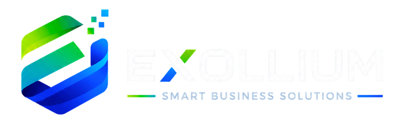 Exollium Logo White